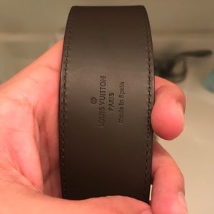 New Louis Vuitton LV Belt Brown Damier print